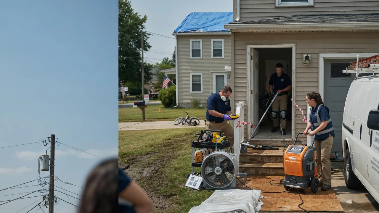 Water Damage Repair in Saint Paris, OH near me